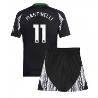 Camisa de time de futebol Arsenal Gabriel Martinelli #11 Replicas 2º Equipamento Infantil 2024-25 Manga Curta (+ Calças curtas)